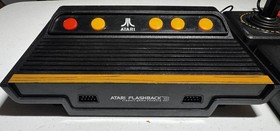 Atari Flashback 3 Classic Game Console w/ 2 Controllers Untested AS-IS