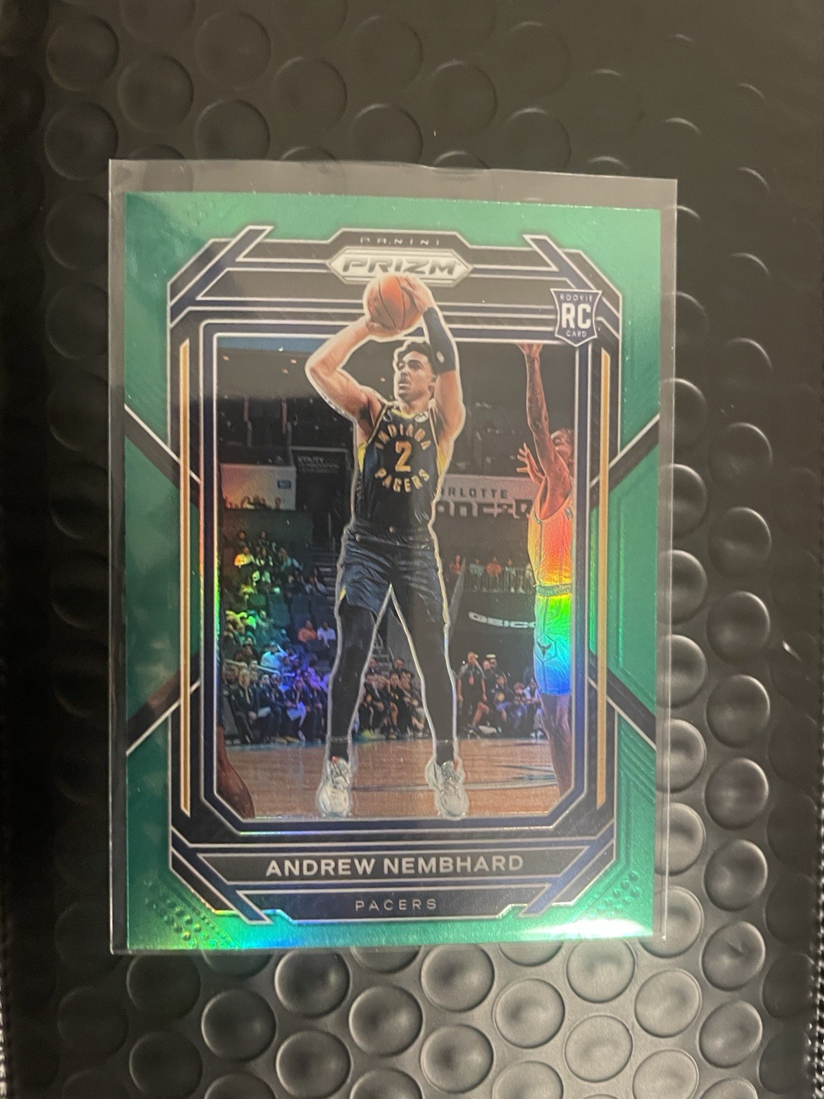 2022-23 Panini Prizm - Andrew Nembhard #227 Green Prizm (RC)
