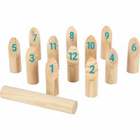 Legler Small Foot Wikingerspiel Kubb Mit Zahlen Active, Wurfspiel, Ab 5 Jahren