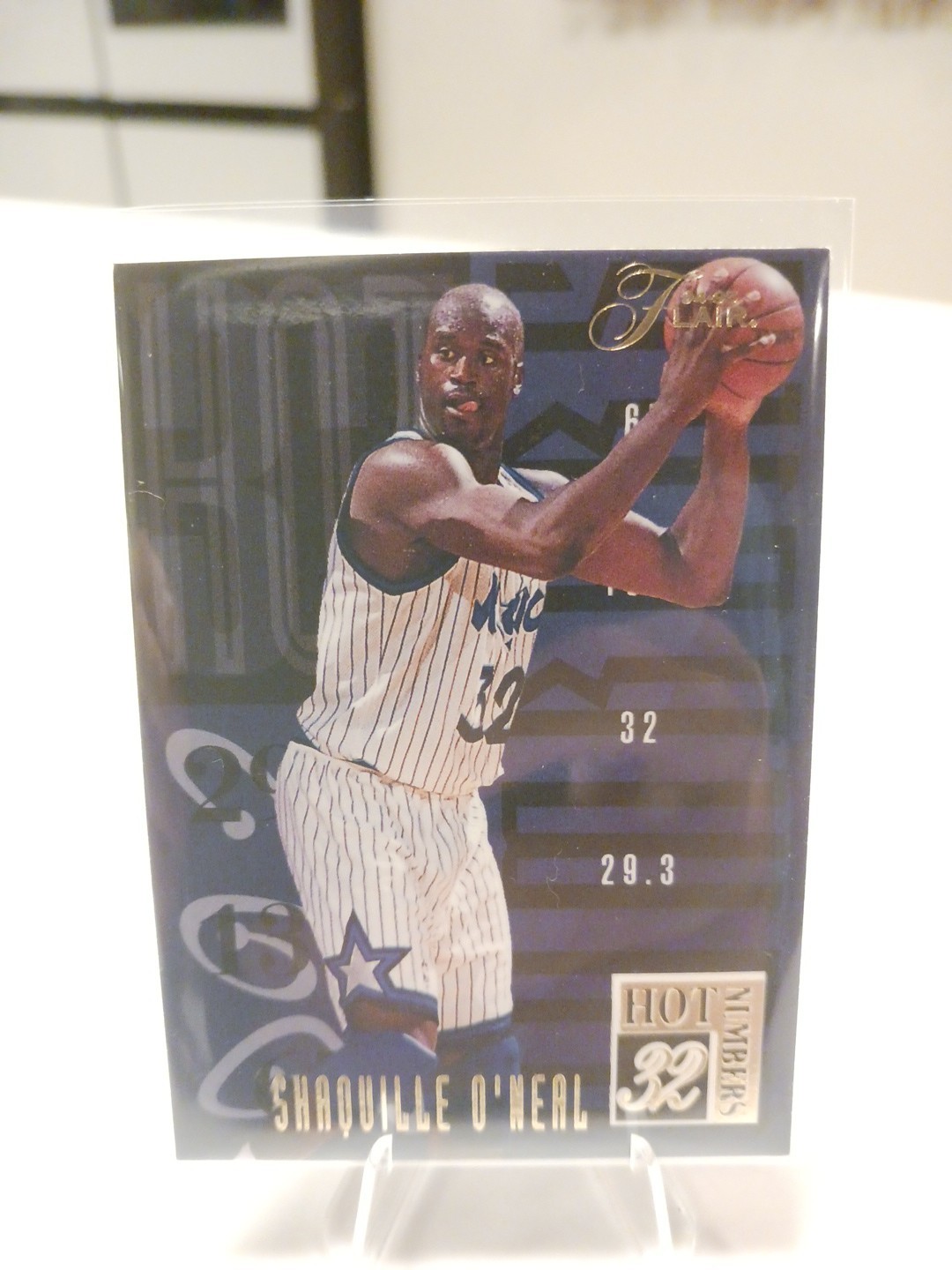 1994 Flair Hot Numbers#12 Shaquille O'Neal 
