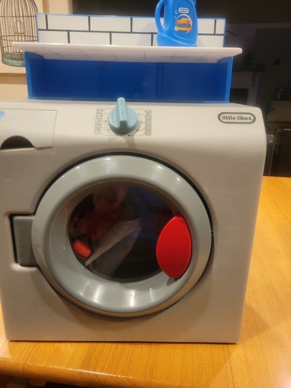 Little Tikes First Washer-Dryer Interactive Pretend Play Laundry Machine! Works*