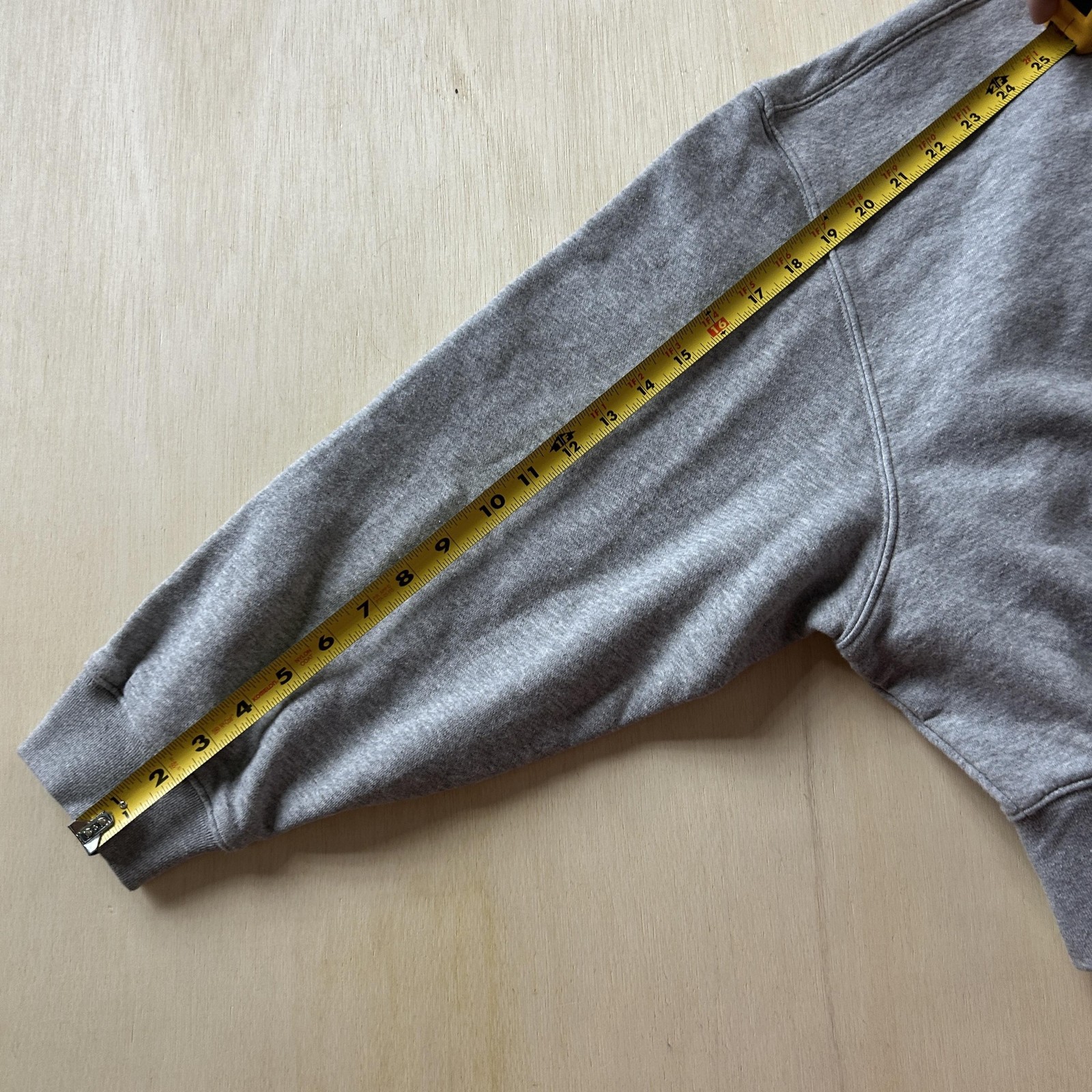 Adidas Originals Sweatshirt Womens Large Gray Cropped Fleece Pullover Trefoil thumbnail 5