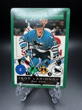 1995-96 Playoff One on One Hockey Challenge Collectible Card Igor Larionov #85