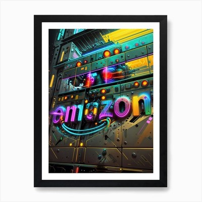 Amazonian Colorful Wonders Art Prin Framed Wall Art Poster Canvas Print Picture