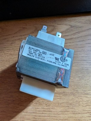 Frymaster Basler BE20217003 Transformer Pri: 120V Sec: 24V 50VA 50/60Hz (SR70)