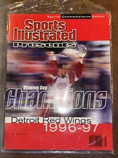 Detroit Red Wings Stanley Cup Sports Illustrated 1996-97 Commemorative Issue