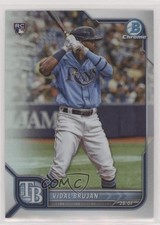 2022 Bowman Chrome Refractor 102/499 Vidal Brujan #89 0hw6