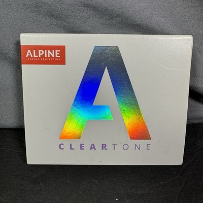 Alpine Hearing Protection ClearTone Earplugs Concert Music Festival NEW  