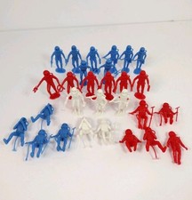 Marx Mpc Army Space Astronauts Plastic Figures Lot Of 28