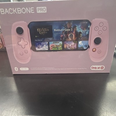 Backbone Pro Pink Mobile Controller USB-C Bluetooth for iPhone 15 Android  NEW 