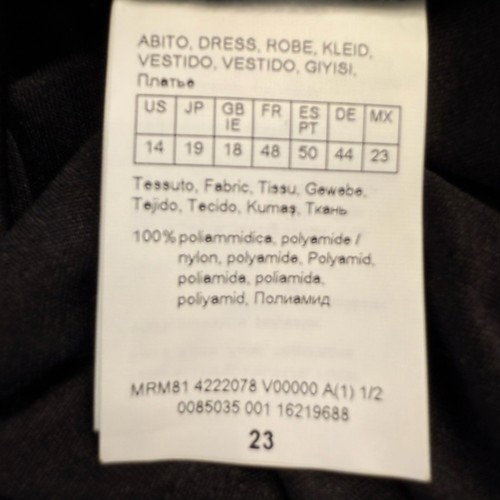 Marina Rinaldi Size 16 XL 23 Black Blue Red Sequin Midi Sheath Dress NWT Designe - Picture 17 of 22