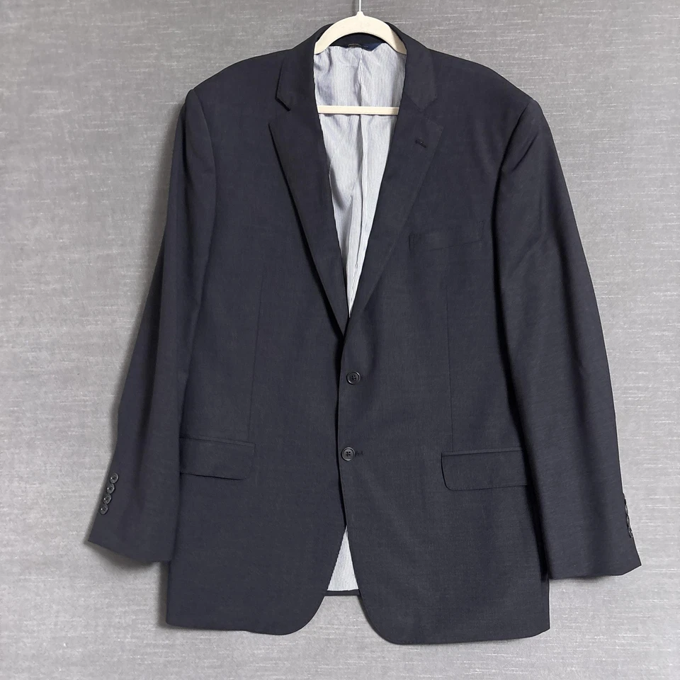 Brooks Brothers 运动外套 46L 木炭灰色羊毛探险家麦迪逊西装外套 — 第 2/4 张图片