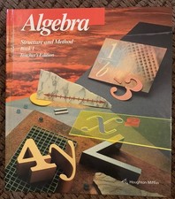 Algebra Structure and Method Book 1 Teacher E...
