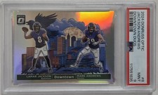 2024 Panini Donruss Optic Lamar Jackson/Mark Andrews Dual Downtown SSP#8 PSA 9