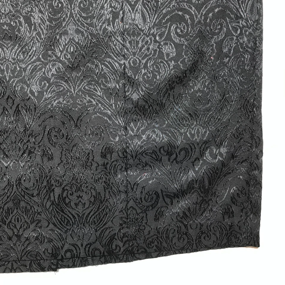 Falda lápiz Covington para mujer 12 en jacquard negro noche esencial bolsillo ribeteado Foto 4 de 4