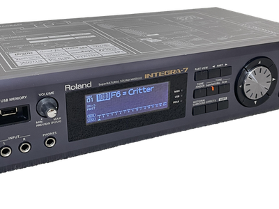 Roland INTEGRA-7 SuperNATURAL Sound Module Rack Synthesizer Tested