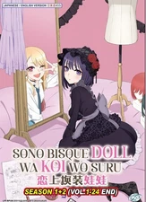 DVD Anime My Dress-Up Darling TV Series Season 1+2 Vol.1-24End English Dubbed