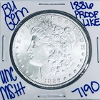 1886 BU UNCIRCULATED MORGAN SILVER DOLLAR AUTHENTIC U.S. MINT FREE SHIPPING 7190