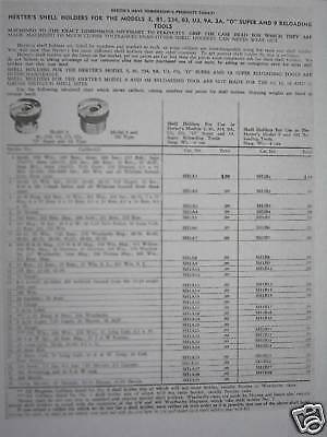 Reloading Shell Holder Chart