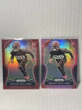 2019 Panini Prizm GREEDY WILLIAMS Red & Pink PRIZM RC Very Rare SSP