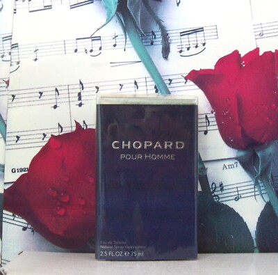 Chopard Pour Homme EDT Spray 2.5 FL. OZ. Sealed Box.