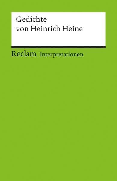 Thumbnail - Interpretationen: Gedichte Von Heinrich Heine