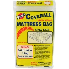 Warp Brothers CB-86 King Size Mattress Storage Bag, White