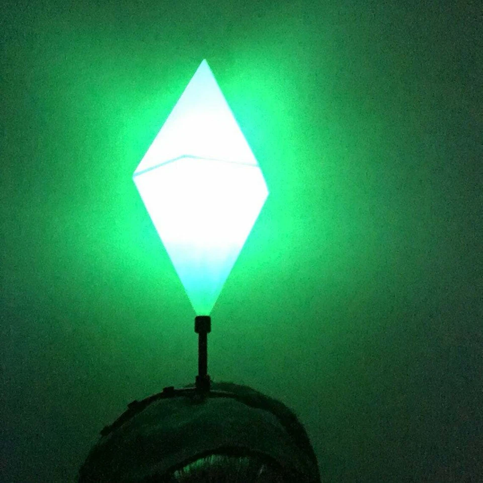 ENORME Diadema LED Plumbob Sims / Prendas para la cabeza Mood Ciruela Bob / Disfraz Sim Halloween Foto 2 de 4
