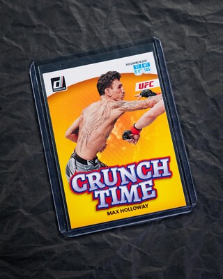 2023 - DONRUSS UFC - CRUNCH TIME - MAX HOLLOWAY