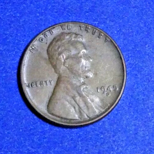 1945-D LINCOLN WHEAT CENT PENNY VF/XF OR BETTER U-GRADE CIRCULATED LOW PRICE #15