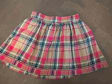 Cherokee Girl's plaid print skirt size M Medium 7 - 8 Lined