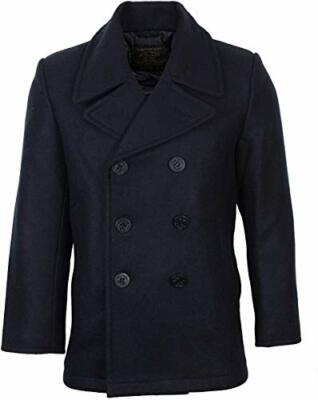 Cappotto Marina Americana USA in lana Doppiopetto Mil-Tec Pea Coat
