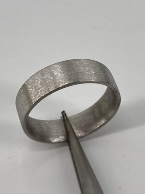950 Platin Bandring Größe 9 10,5 g
