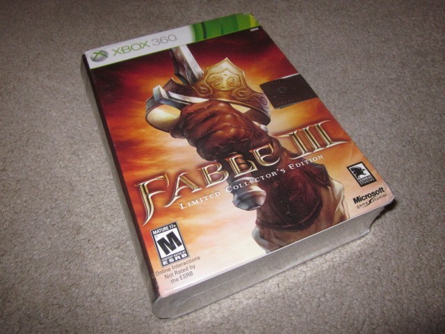 Fable 3 III Limited Collector's Edition (Xbox 360/One/Series