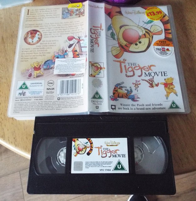 The Tigger Movie (VHS/SUR, 2000) for sale online eBay