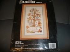 NEW Bucilla Crewel 40497 Tree of Life Kit 10" x 18"