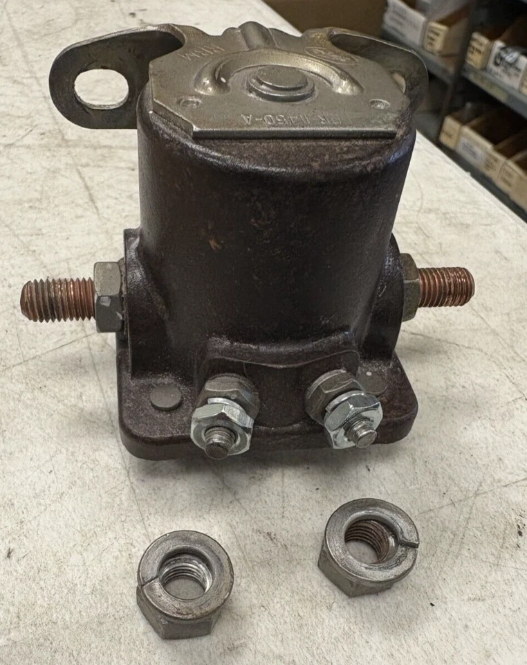 Relé solenoide de arranque Fomoco de Ford Thunderbird 1956 FDR-11450-A Foto 3 de 4