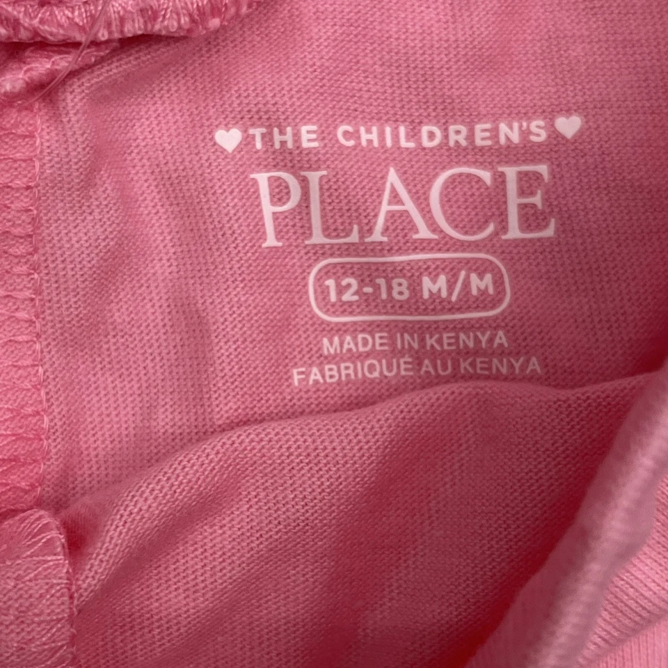 Pantalones Cortos Pull On The Children’s Place Rosa y Amarillo Niñas Talla 12/18M NUEVO Foto 2 de 4