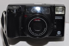 Minolta Freedom Zoom 90 Auto Focus Point/Shoot 35mm Film Camera; for parts only