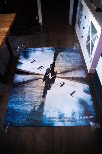 TENET (2020) ADVANCE -Chris Nolan - Original French Movie Poster – Large Rolled
