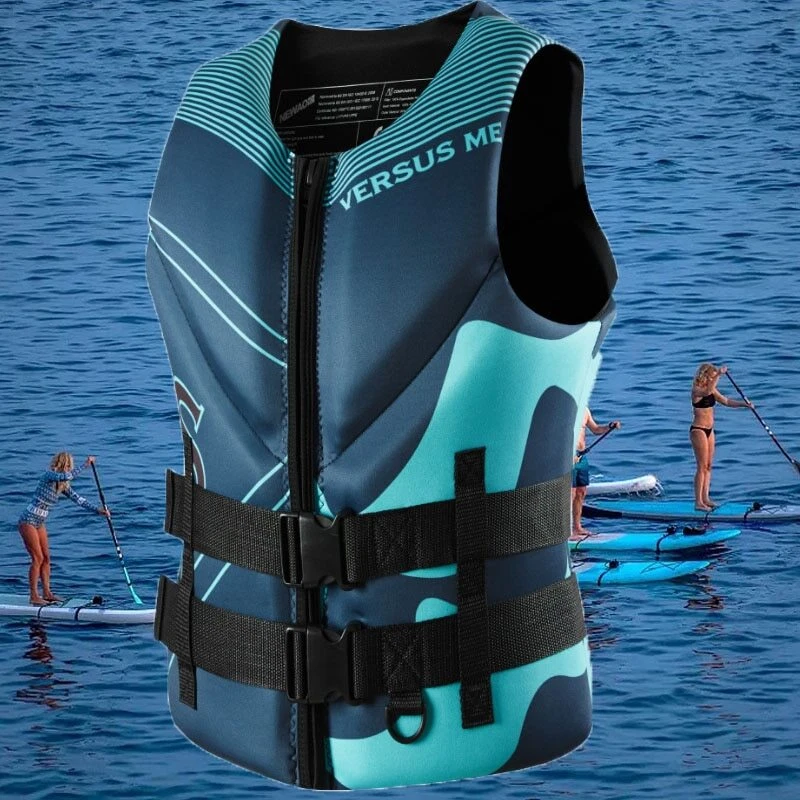 Life Jackets For Adult Big Buoyancy Neoprene Life Vest Kayak Jet