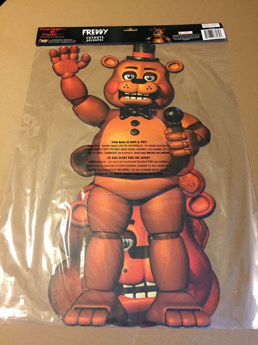 Five Nights at Freddy's Freddy Character Cutouts (4 Pieces - 20 Inches and  Smaller)