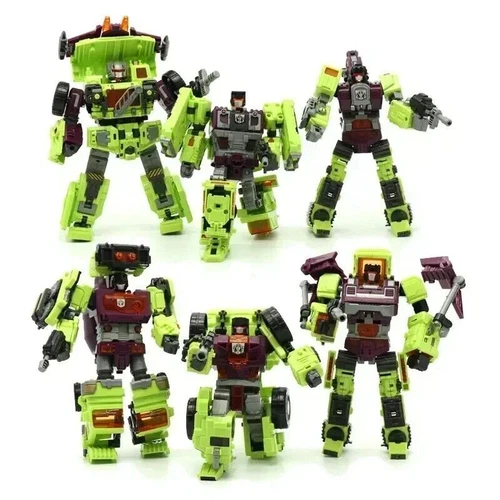 6in1 NBK Devastator Transformation Oversized Action Figure Boy Toy New In Stock - Picture 13 of 47