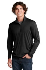Sport-Tek PosiCharge Competitor ST357 1/4-Zip Pullover - Black - Choose Size