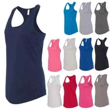 Next Level Ladies Sleeveless Shirts Women's Ideal Racerback Tank Top
