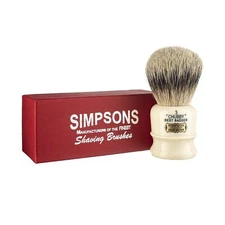 Simpsons Best Badger Shaving Brush (Chubby CH1 Best) Chubby 1 Best