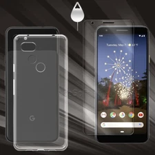 Shatterproof High Responsivity Screen Protector + Case for Google Pixel 3a XL US