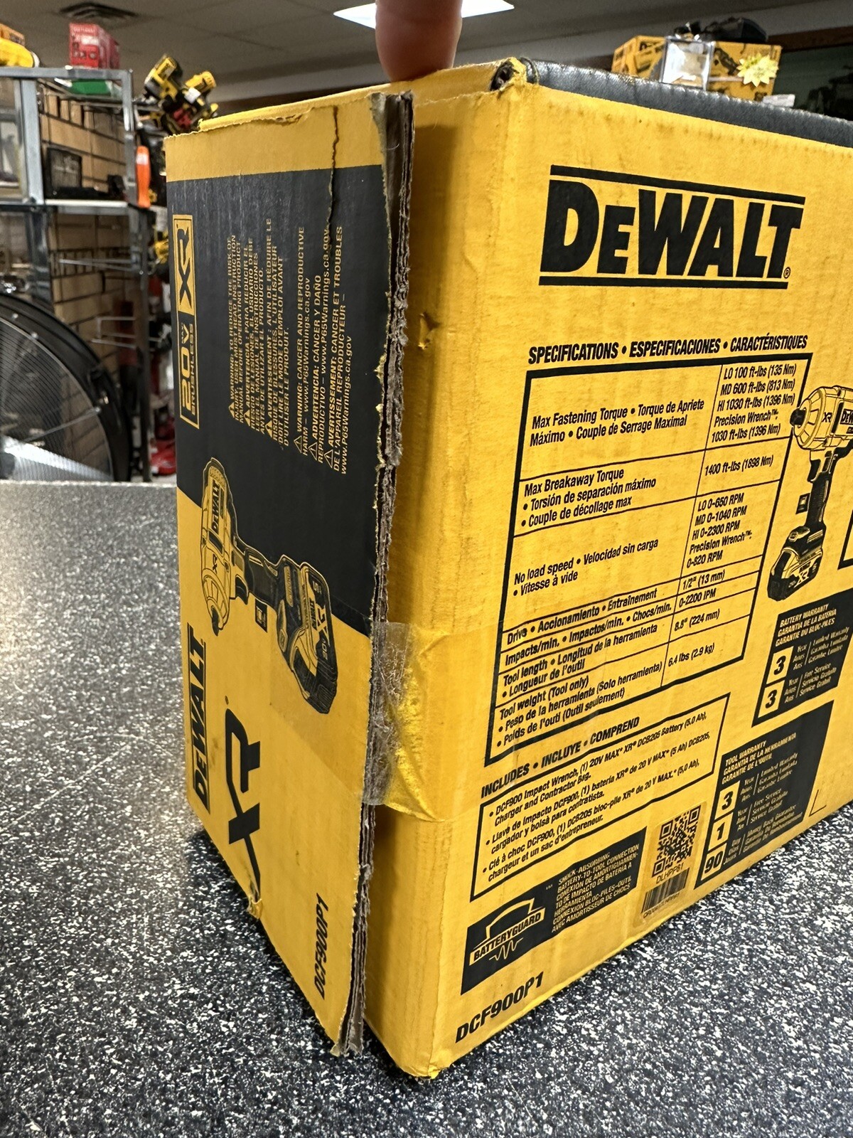 DEWALT DCF900P1 20V 1/2inch Impact Wrench for sale online eBay