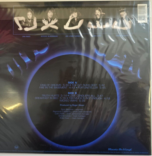 Deep Purple Slaves And Masters LP Album vinyl record 2012 remastered reissue 180 - Picture 2 of 10
