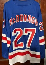 New York Rangers Fanatics Ryan McDonagh Blue Jersey XL NEW WITH TAGS